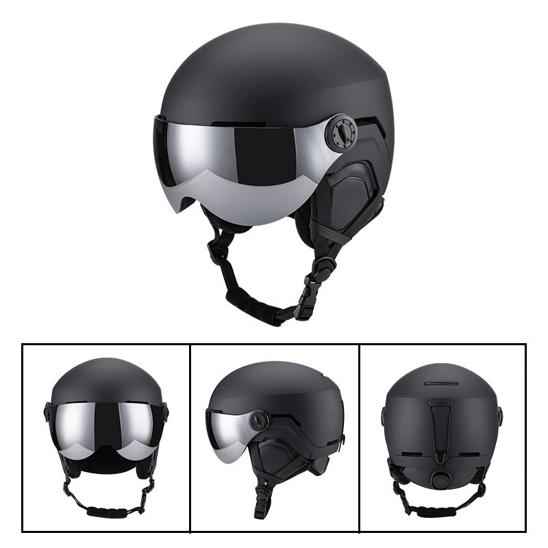 Skiing Helmet Cover Sports Outdoor Unisex Integrated Molding Warm Drop-resistant