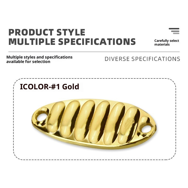 Sequins Colorful Light Sea Water Offset With Feather Hook