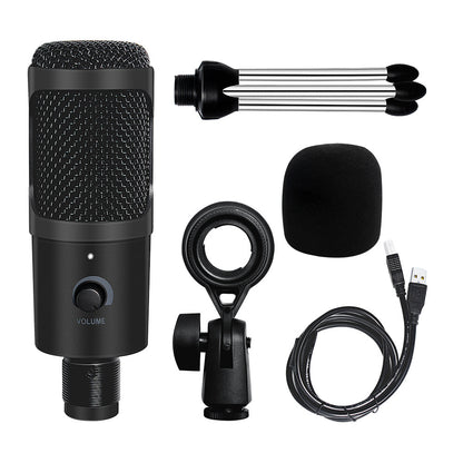 Wired Recording Live Stream Microphone Mobile Phone For Desktop Computer