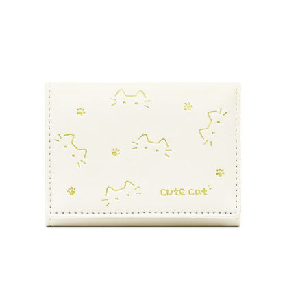 New Short Folding Small Wallet Women's Niche