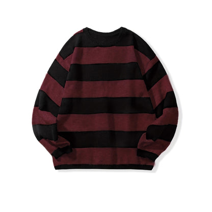 High-grade Knitwear Loose American Retro Wool Sweater