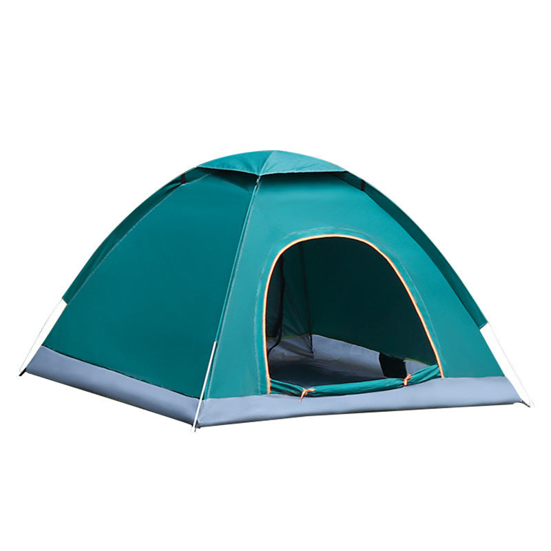 Automatic Tent Double Single Door Throw Outside The Account Camping Tent