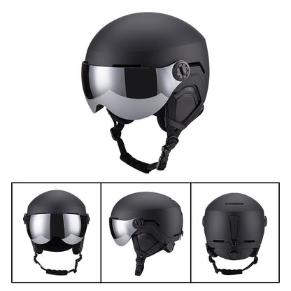Skiing Helmet Cover Sports Outdoor Unisex Integrated Molding Warm Drop-resistant