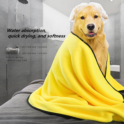 Quick-Dry Microfiber Pet Towel