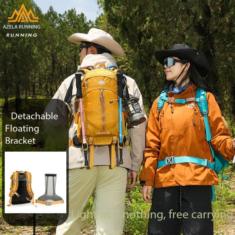 AZELA 30L Outdoor Hiking Backpack, Multi-functional Trekking Backpack With Adjustable Straps, Durable Camping & Travel Daypack For Outdoor Enthusiasts