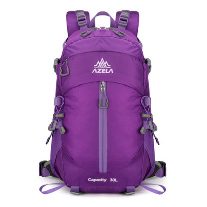 AZELA 30L Outdoor Hiking Backpack, Multi-functional Trekking Backpack With Adjustable Straps, Durable Camping & Travel Daypack For Outdoor Enthusiasts