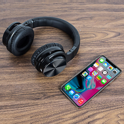 Active Noise Reduction Heavy Bass Sports Game Wireless Bluetooth Headphone Head-mounted