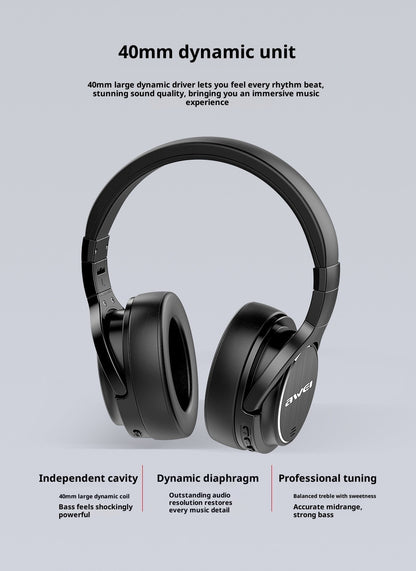 Active Noise Reduction ANC Bluetooth Headset