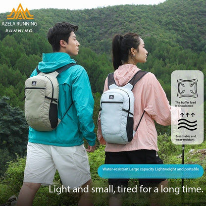 AZELA Lightweight Lime Green Backpack, Outdoor Travel Daypack With Multiple Pockets, Breathable Mesh Straps, Durable Casual Backpack For Men Women Hiking & Daily Use