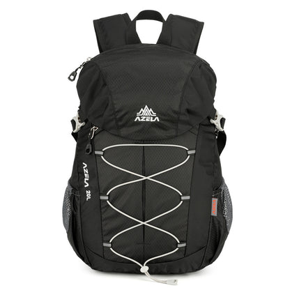 AZELA 20L Color Block Hiking Backpack, Lightweight Durable Outdoor Backpack For Camping, Travel, Trekking, Daily Use