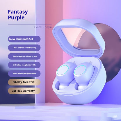 New Bluetooth Headset Wireless Noise Reduction Sports Cute