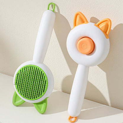 Self-Cleaning Pet Grooming Brush