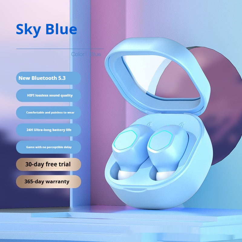 New Bluetooth Headset Wireless Noise Reduction Sports Cute