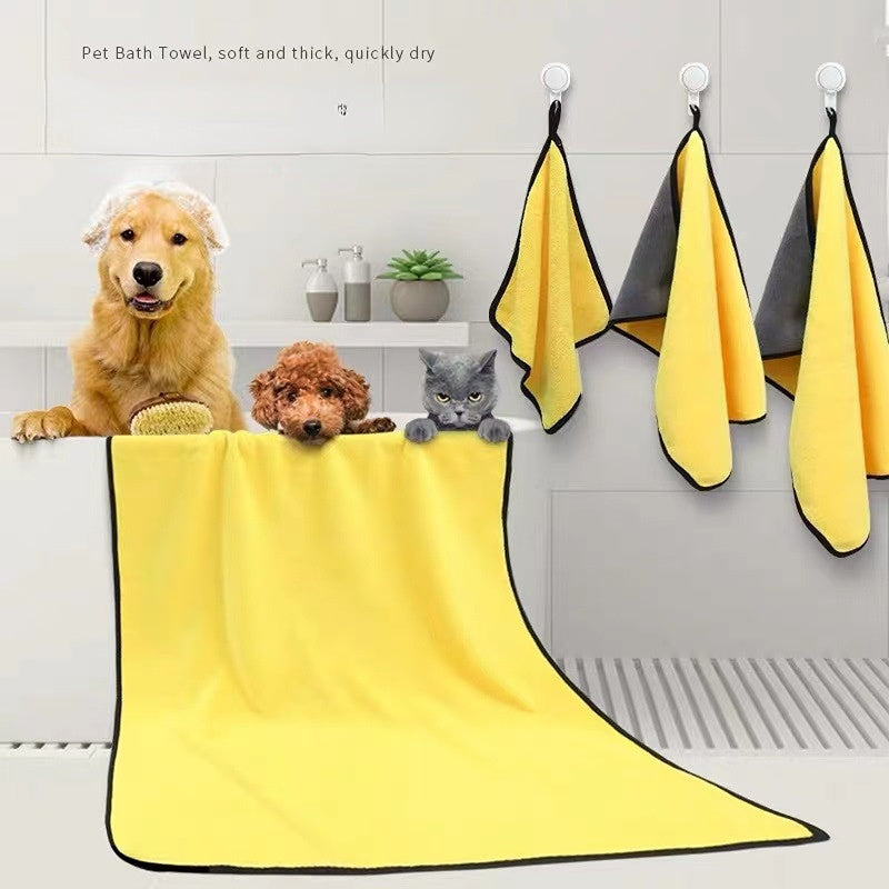 Quick-Dry Microfiber Pet Towel