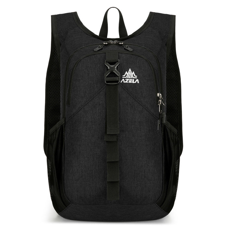 AZELA Lightweight Purple Casual Backpack, Multi-Compartment Daypack With Breathable Mesh For Daily Use, Travel, Commuting