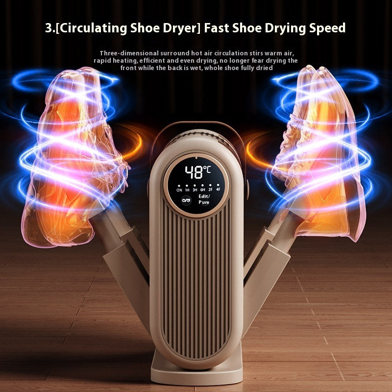 Portable Foldable Timing Quick-drying Shoes Dryer
