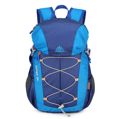 AZELA 20L Color Block Hiking Backpack, Lightweight Durable Outdoor Backpack For Camping, Travel, Trekking, Daily Use