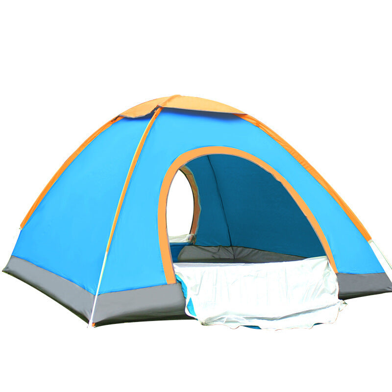 Automatic Tent Double Single Door Throw Outside The Account Camping Tent