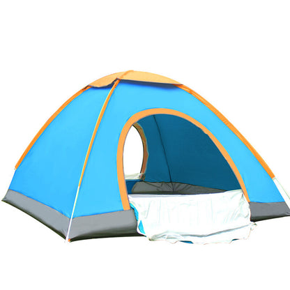 Automatic Tent Double Single Door Throw Outside The Account Camping Tent