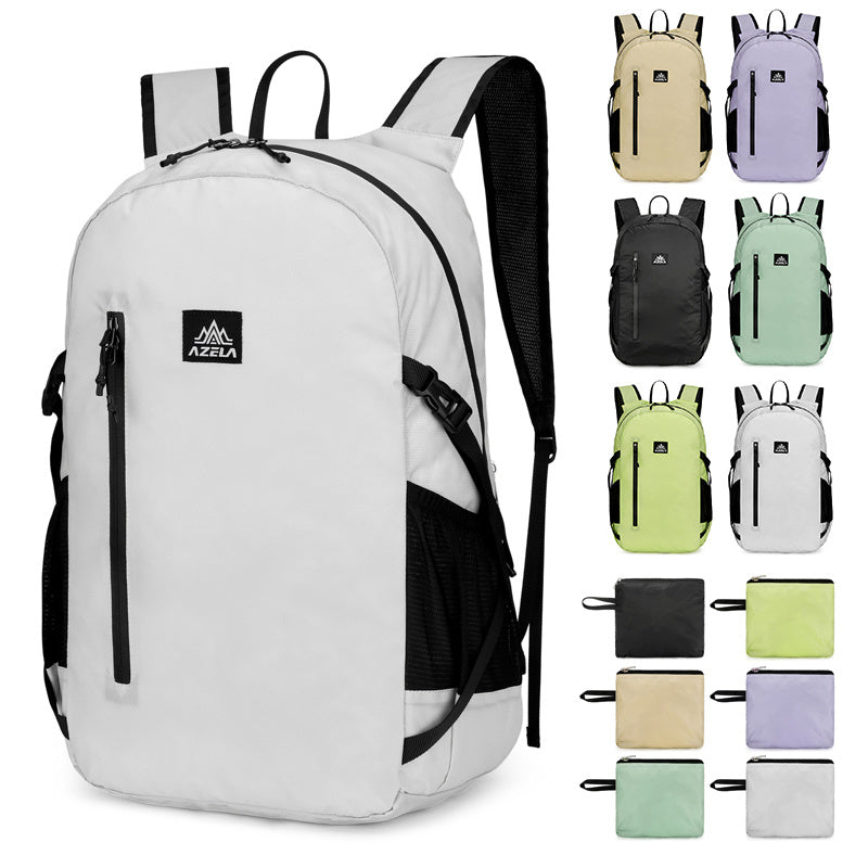 AZELA Lightweight Mint Green Backpack, Casual Daypack With Multiple Pockets, Breathable Mesh Straps, Durable Outdoor Travel Backpack For Men Women Daily Use & Hiking