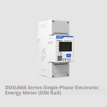 Single-phase Three-phase Rail Electric Energy Meter Meter Rail Meter DDS666DTSU666DDSU666