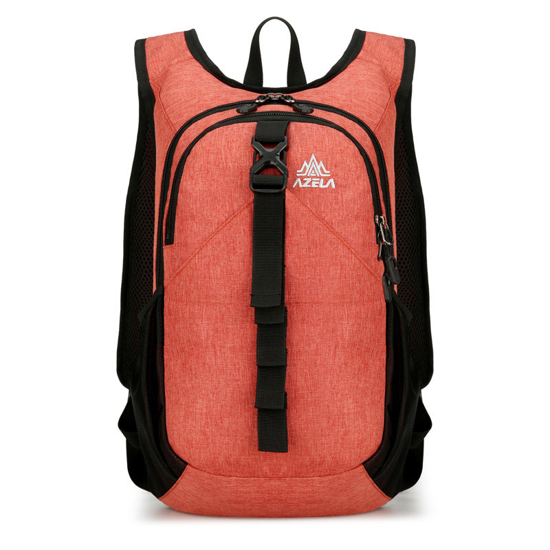 AZELA Lightweight Purple Casual Backpack, Multi-Compartment Daypack With Breathable Mesh For Daily Use, Travel, Commuting