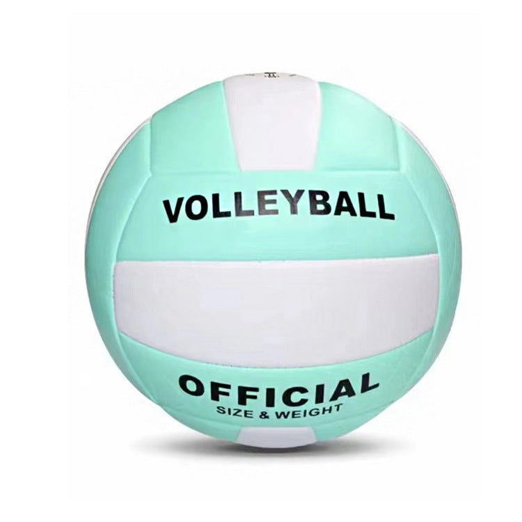 Students Train Beach Volleyball For Senior High School Entrance Examination