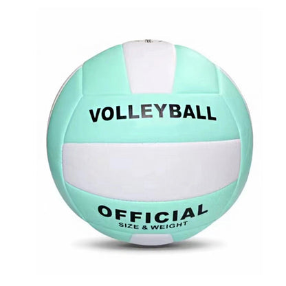 Students Train Beach Volleyball For Senior High School Entrance Examination