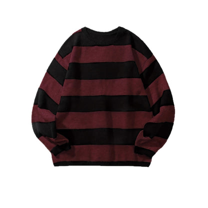 High-grade Knitwear Loose American Retro Wool Sweater