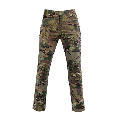 Men's Breathable Scratch-resistant Outdoor Multi-pocket Straight Cargo Trousers