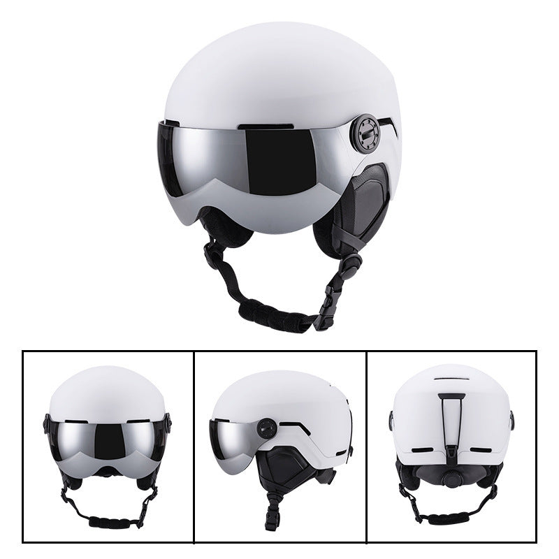 Skiing Helmet Cover Sports Outdoor Unisex Integrated Molding Warm Drop-resistant