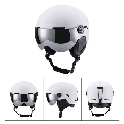 Skiing Helmet Cover Sports Outdoor Unisex Integrated Molding Warm Drop-resistant