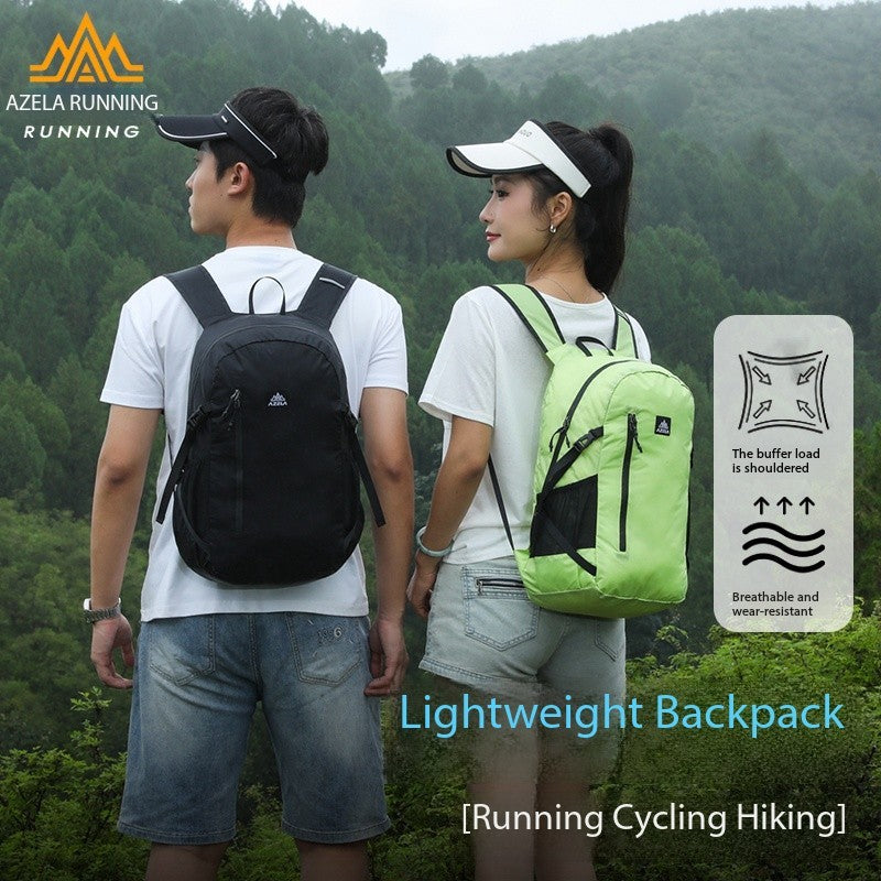 AZELA Lightweight Mint Green Backpack, Casual Daypack With Multiple Pockets, Breathable Mesh Straps, Durable Outdoor Travel Backpack For Men Women Daily Use & Hiking