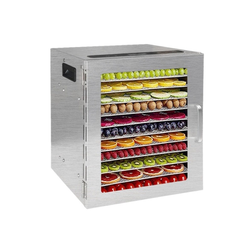 Portable Home 12 Layer Stainless Steel Fruit Dryer 1000W